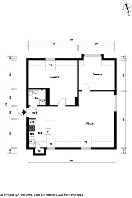 3 rum Lägenhet på Valhallagatan 1 Centralt Klippans kommun - bild 18