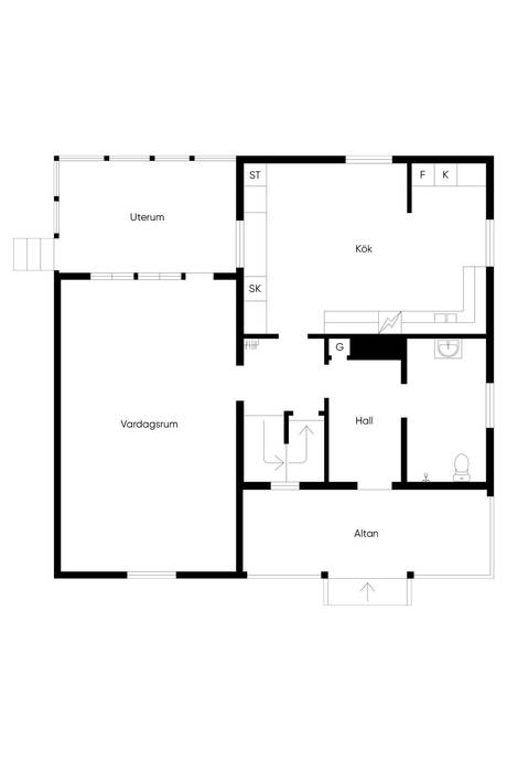 4 rum Villa på Sörsidan 27 Örträsk Lycksele kommun - bild 34