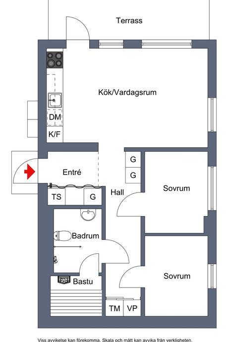 3 rum Lägenhet på Parkstigen 15F Kåvan Härjedalens kommun - bild 39