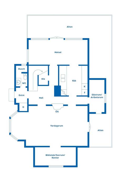 8 rum Villa på Bergsgatan 12 Mariefred Strängnäs kommun - bild 91