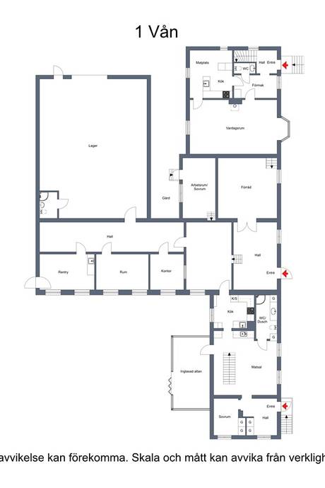 10 rum Villa på Idrottsplatsvägen 7 Hammenhög Simrishamns kommun - bild 24