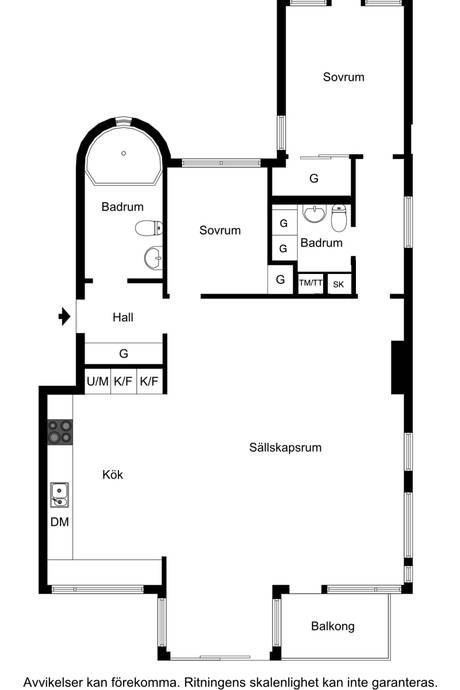 3 rum Lägenhet på Sundspromenaden 37 Västra Hamnen Malmö kommun - bild 41