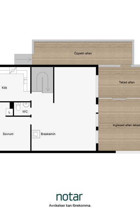 4 rum Villa på Eskadervägen 19 Alnö-Usland Sundsvalls kommun - bild 48
