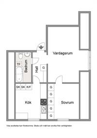2 rum Lägenhet på Hospitalsgatan 1 Visby Innerstad Gotlands kommun - bild 16