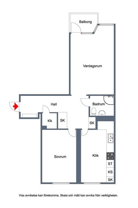 2 rum Lägenhet på Tullingebergsvägen 8B G:a Tullingeberg Botkyrka kommun - bild 6