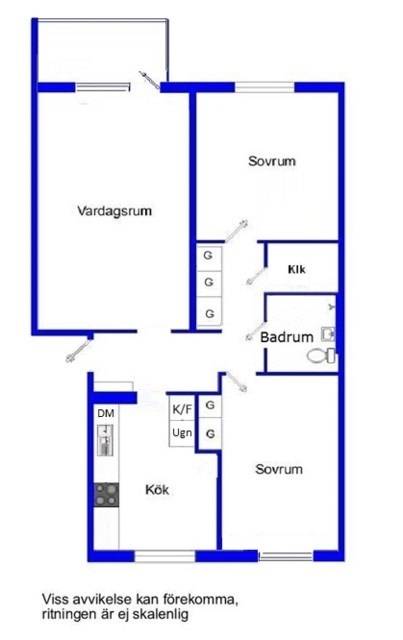 3 rum Lägenhet på Västra Bangatan 59C Centrala Märsta Sigtuna kommun - bild 19