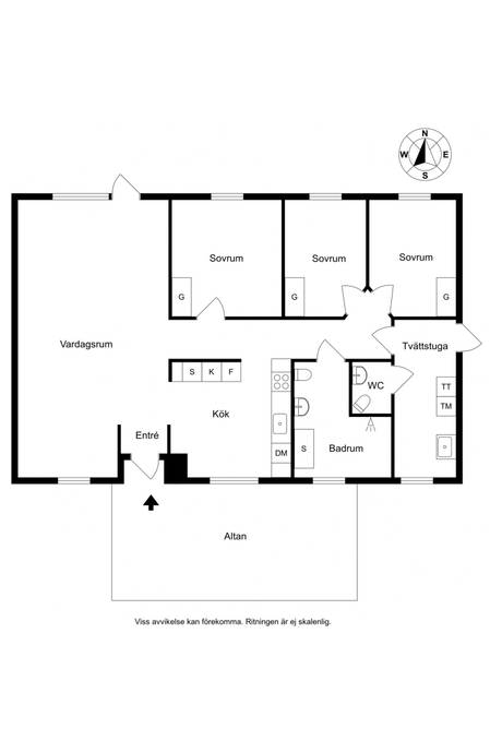 4 rum Villa på Vallgrens väg 18 Bua Varbergs kommun - bild 47