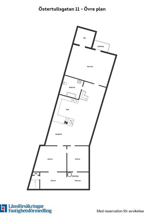 8 rum Radhus på Östertullsgatan 11 Centrum Laholms kommun - bild 54