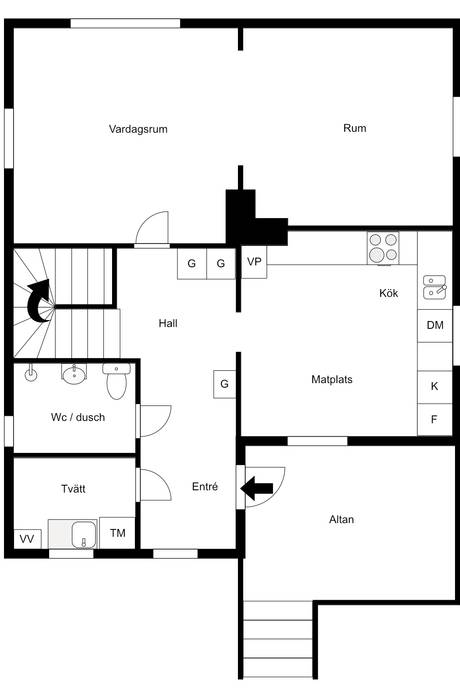 5 rum Villa på Lars Uno Lindbergs väg 3 Kolsva Köpings kommun - bild 30