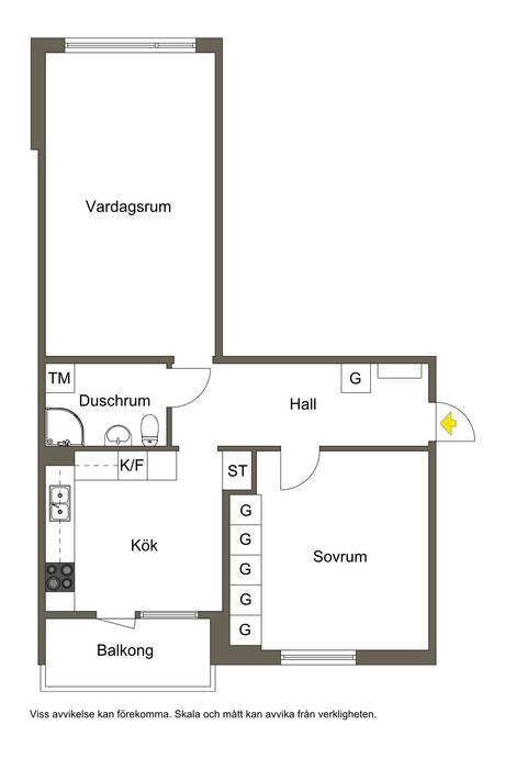 2 rum Lägenhet på Sofiagatan 7B Centralt Åmåls kommun - bild 15