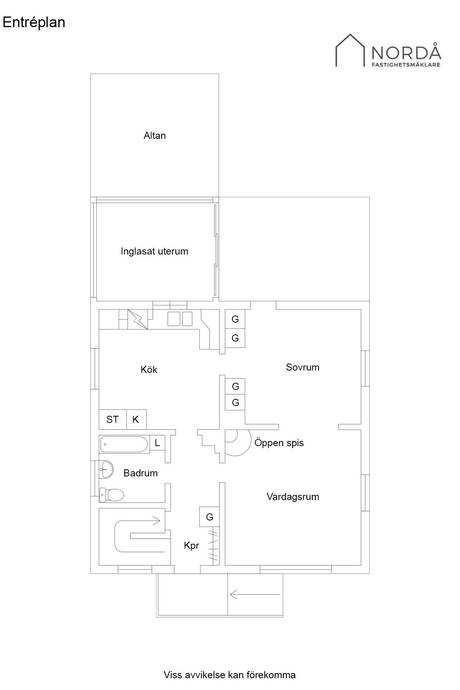 5 rum Villa på Södra bangatan 20 Hallsbergs kommun - bild 36