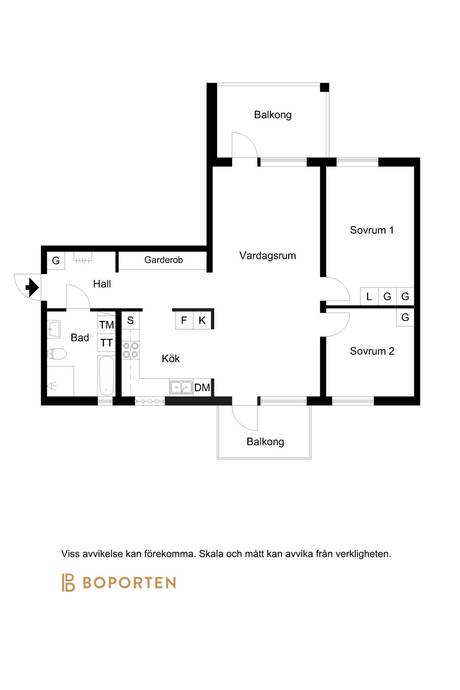 3 rum Lägenhet på Frida Åslunds gränd 1B Umeå kommun