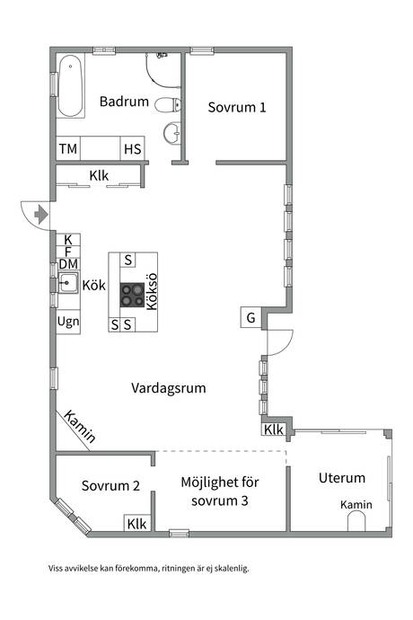 3 rum Villa på Strandsjövägen 42 Järlåsa Uppsala kommun - bild 55