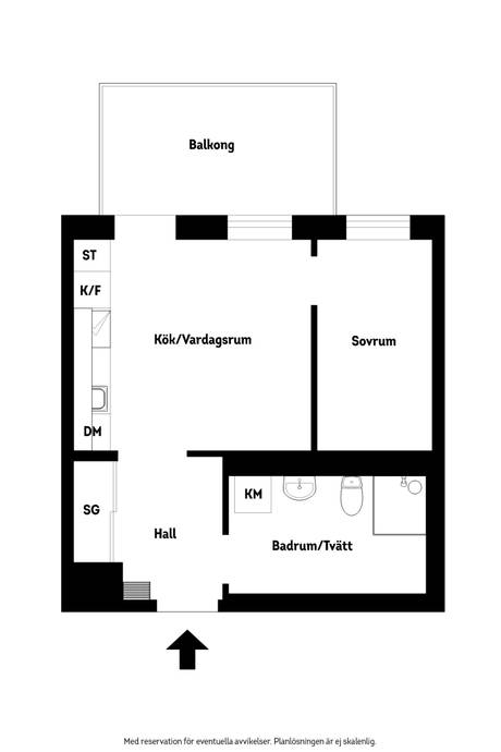 1.5 rum Lägenhet på Norrängavägen 5A Linero Lunds kommun - bild 11