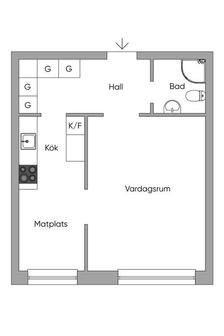 1 rum Lägenhet på Kungsgatan 68A Centralt Trollhättans kommun - bild 13