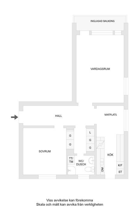 2 rum Lägenhet på Munkhagsgatan 156 Johannelund Linköpings kommun - bild 22
