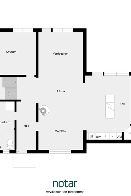 6 rum Villa på Kvarngatan 9 Västermalm Sundsvalls kommun - bild 43
