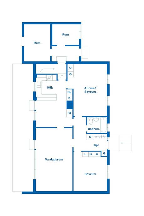 4 rum Villa på Villagatan 7 Hästholmen Ödeshögs kommun - bild 27