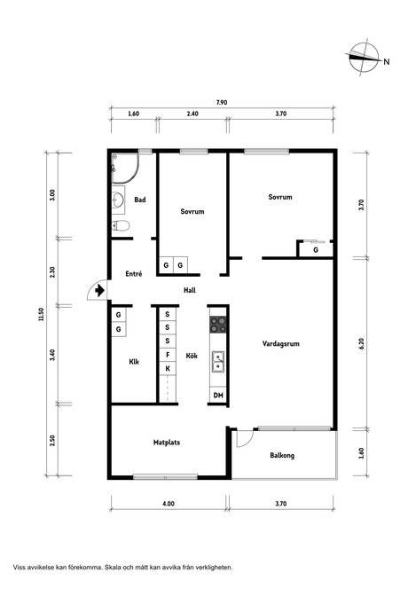 3 rum Lägenhet på Skaragatan 51 Rosengården Helsingborgs kommun - bild 17