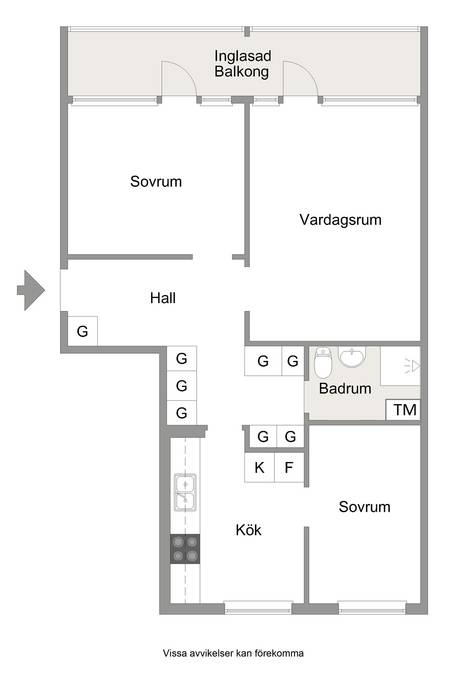 3 rum Lägenhet på Barrsätragatan 28B Centralt Sandvikens kommun - bild 19