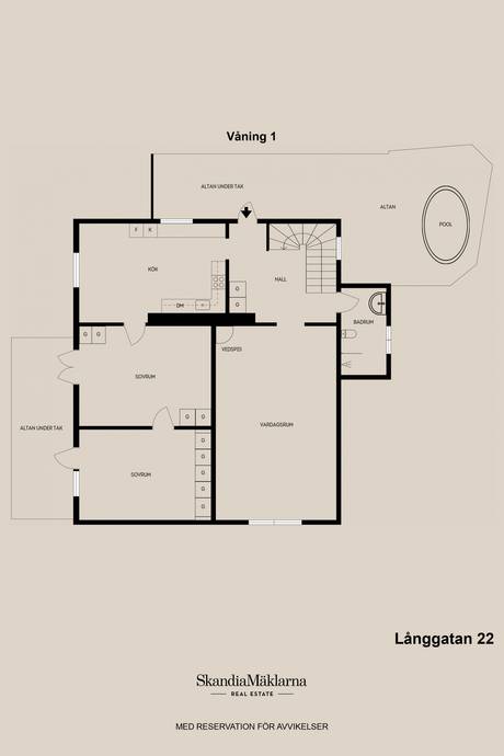 7 rum Villa på Långgatan 22 Älvboda, Skutskär Älvkarleby kommun - bild 43