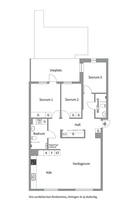 4 rum Lägenhet på Maja Snis gata 2 Porslinskvarteren Värmdö kommun - bild 21