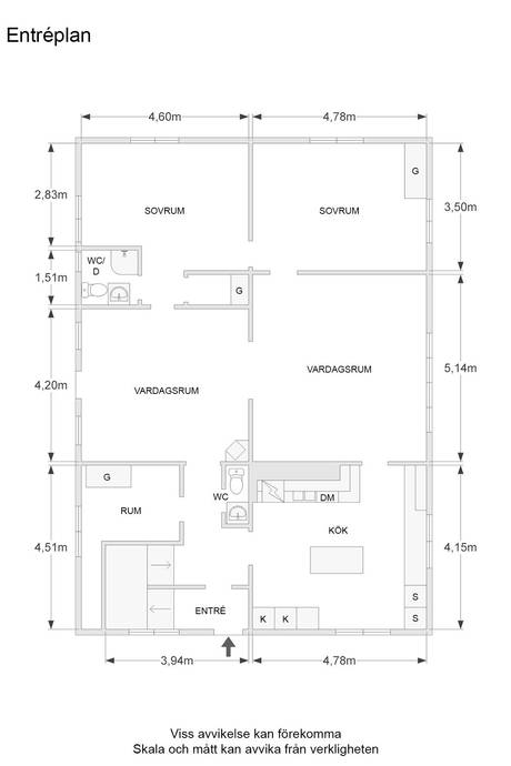 275 m² Villa på Gamlebyleden 3 Horn Kinda kommun - bild 52
