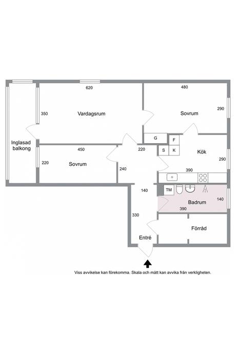3 rum Lägenhet på Ängsvägen 4 Arvidstorp Falkenbergs kommun - bild 29