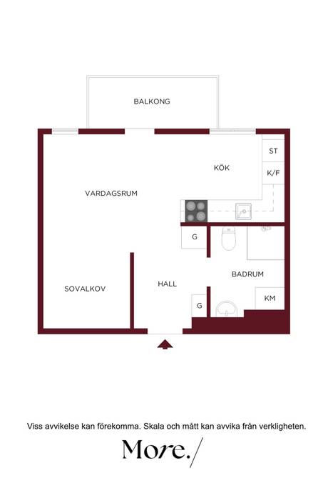 1 rum Lägenhet på Epistelvägen 7 Västra Skogen Solna kommun - bild 18
