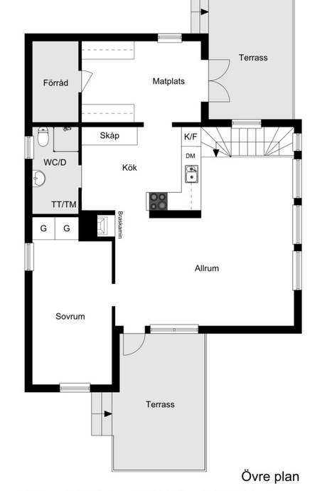 4 rum Villa på Gummes backe 5 Haverdal Halmstads kommun - bild 46