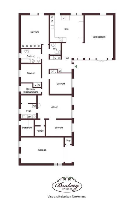 7 rum Villa på Änggatan 3 Axvall Skara kommun - bild 40
