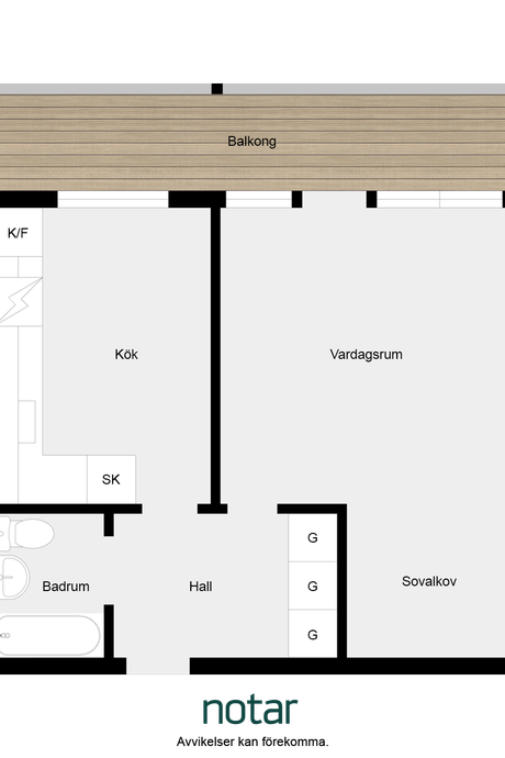 1 rum Lägenhet på Mellanvångsvägen 14B Järnåkra Lunds kommun - bild 20