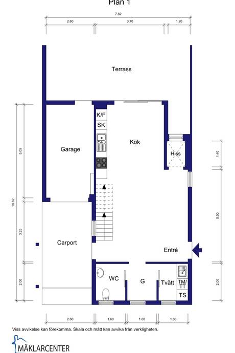 5 rum Villa på Kompassgatan 12 Västra Hamnen Malmö kommun - bild 34
