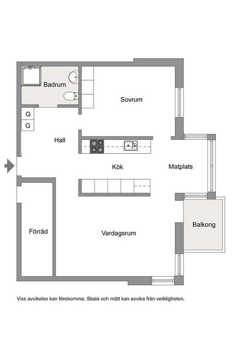 2 rum Lägenhet på Hantverksgatan 20A Centrum Älmhults kommun - bild 22