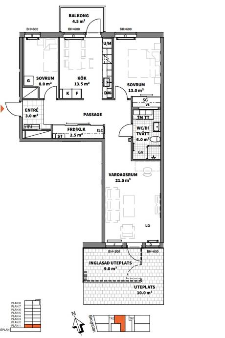 3 rum Lägenhet på Brogatan 3A Centralt Vänersborgs kommun - bild 37