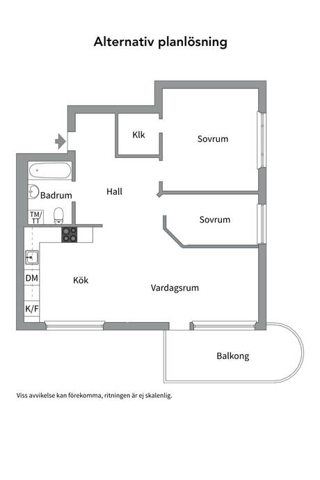 2 rum Lägenhet på Augustendalsvägen 26 Nacka Strand Nacka kommun - bild 28
