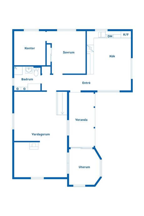 3 rum Villa på Harkskärsvägen 88 Harkskär Gävle kommun - bild 50