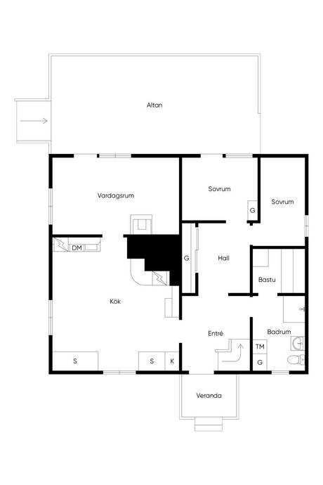 5 rum Vinterbonat fritidshus på Bennarby 116 (ÖSTHAMMAR BENNARBY 1:4 och ÖSTHAMMAR BENNARBY 1:7) Österbybruk Östhammars kommun - bild 40