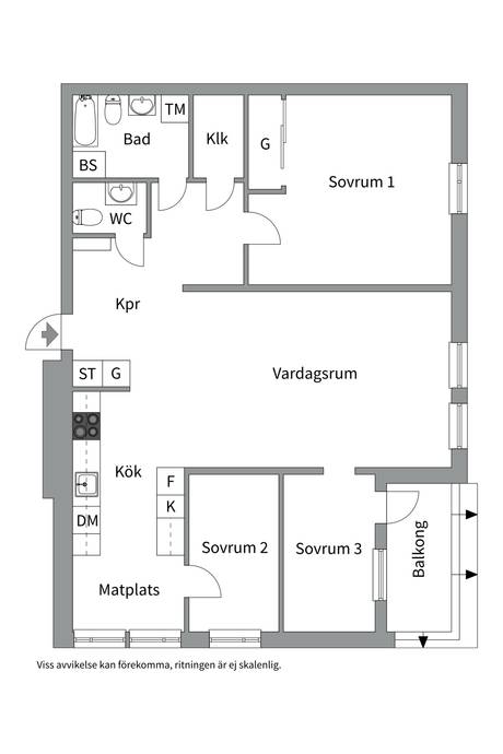 4 rum Lägenhet på Släggkastargatan 10 Rönnby Västerås kommun - bild 32