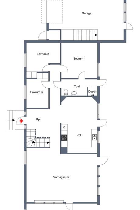 8 rum Villa på Falkstigen 10 Klöxhult Älmhults kommun - bild 56
