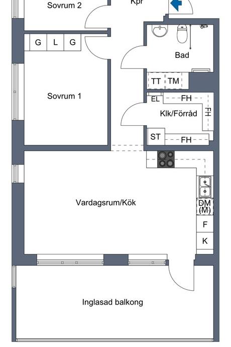 3 rum Lägenhet på Evenemangsgatan 40 Solna Solna kommun - bild 16