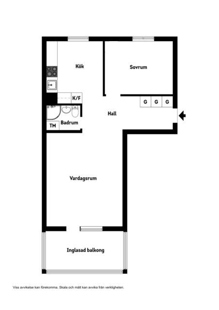 2 rum Lägenhet på Nyhagsgatan 3C Tomaslunden Vetlanda kommun - bild 21