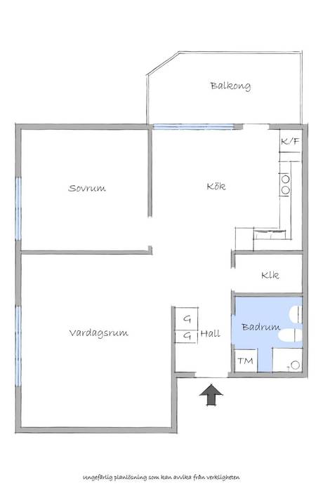 2 rum Lägenhet på Mosshagestigen 23 Salem Salems kommun - bild 14