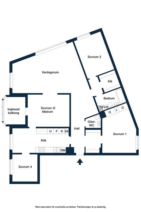 5 rum Lägenhet på Regementsgatan 8 Viksäng Västerås kommun - bild 28