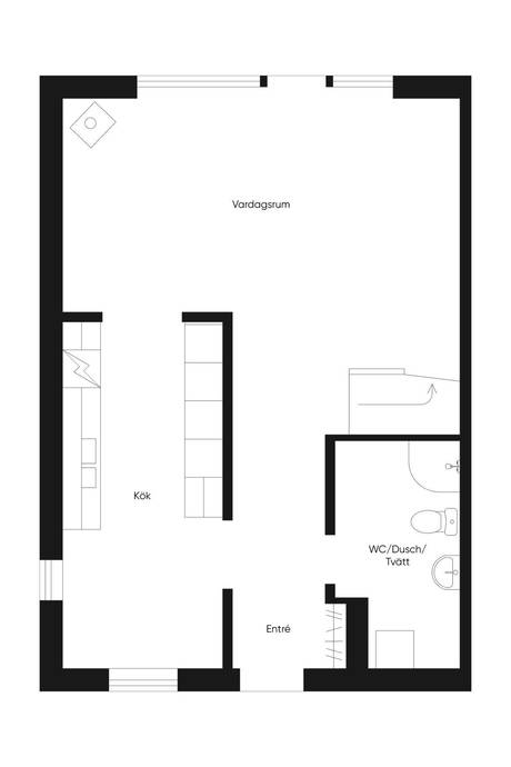 4 rum Par-/kedje-/radhus på Bjungnäsvägen 12B Sundborn Falu kommun - bild 45