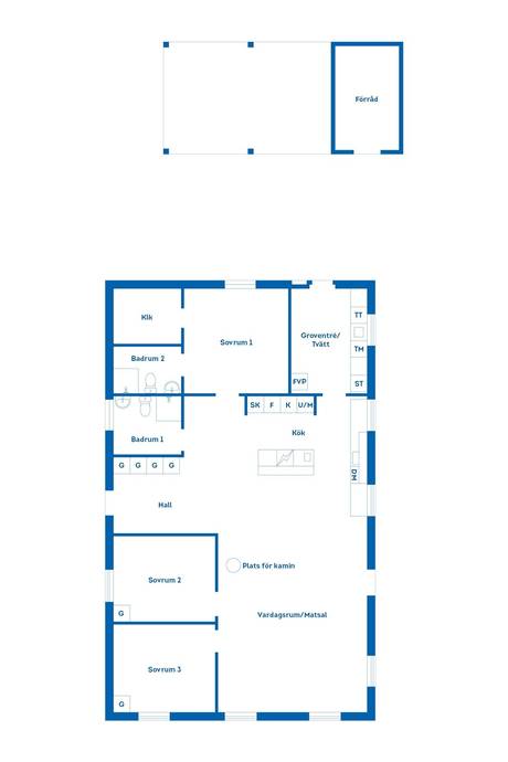 4 rum Villa på Gerstorp Västergård 4 Kaga Linköpings kommun - bild 9