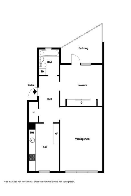 2 rum Lägenhet på Ragnvallagatan 36A Adolfsberg Helsingborgs kommun - bild 18