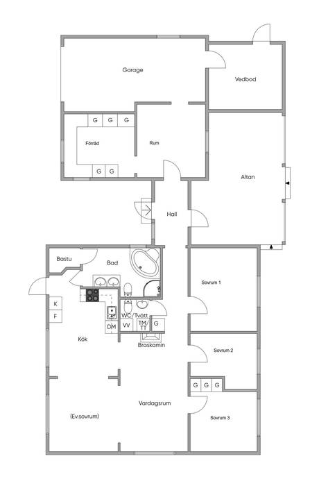 4 rum Villa på Parkvägen 3 Kumla Kyrkby Sala kommun - bild 41