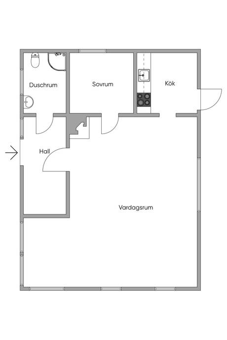 2 rum Vinterbonat fritidshus på Marens aspväg 11 Lågarö Norrtälje kommun - bild 21