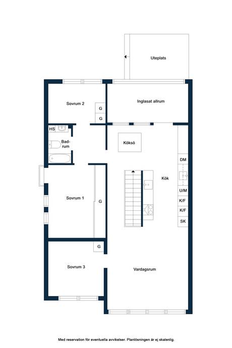 8 rum Radhus på Grenadjärgatan 13 Södra Skiljebo Västerås kommun - bild 56
